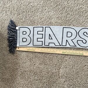 Gray and Blue BEARS Scarf.